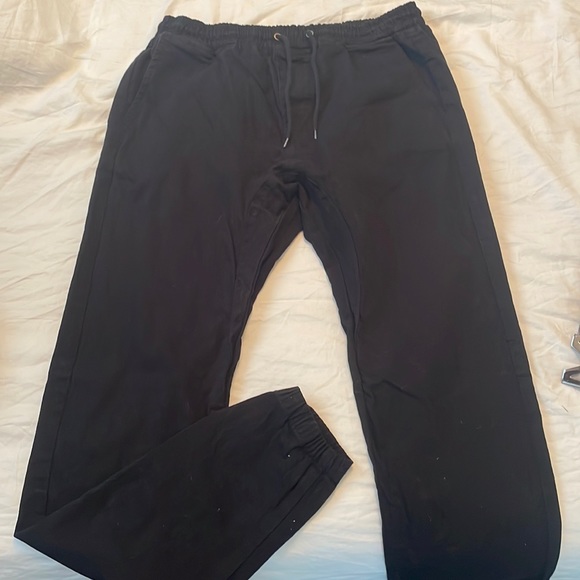 Black Jogger Pants - Picture 1 of 1